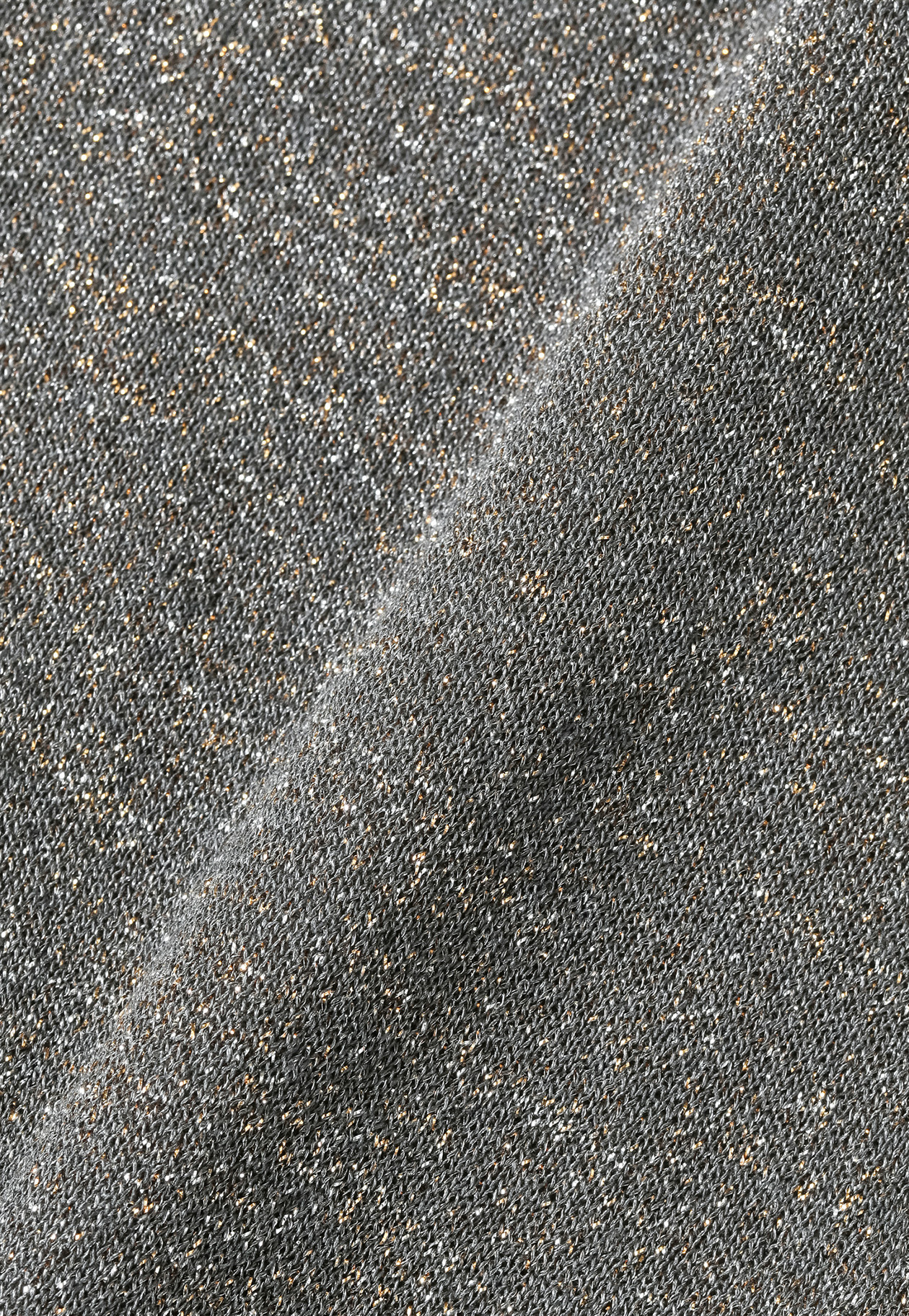 VISCOSE LAME CARDIGAN / ヴィスコースラメカーディガン 詳細画像 Gray 5