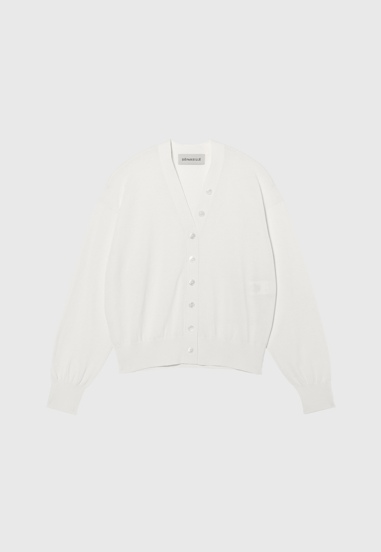 ICE COTTON CARDIGAN / アイスコットンカーディガン 詳細画像 OW 1