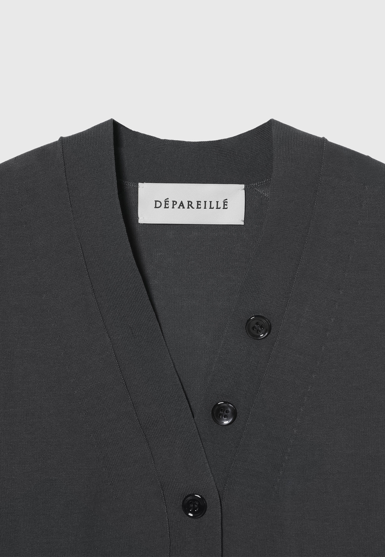 ICE COTTON CARDIGAN / アイスコットンカーディガン 詳細画像 Chcl 7