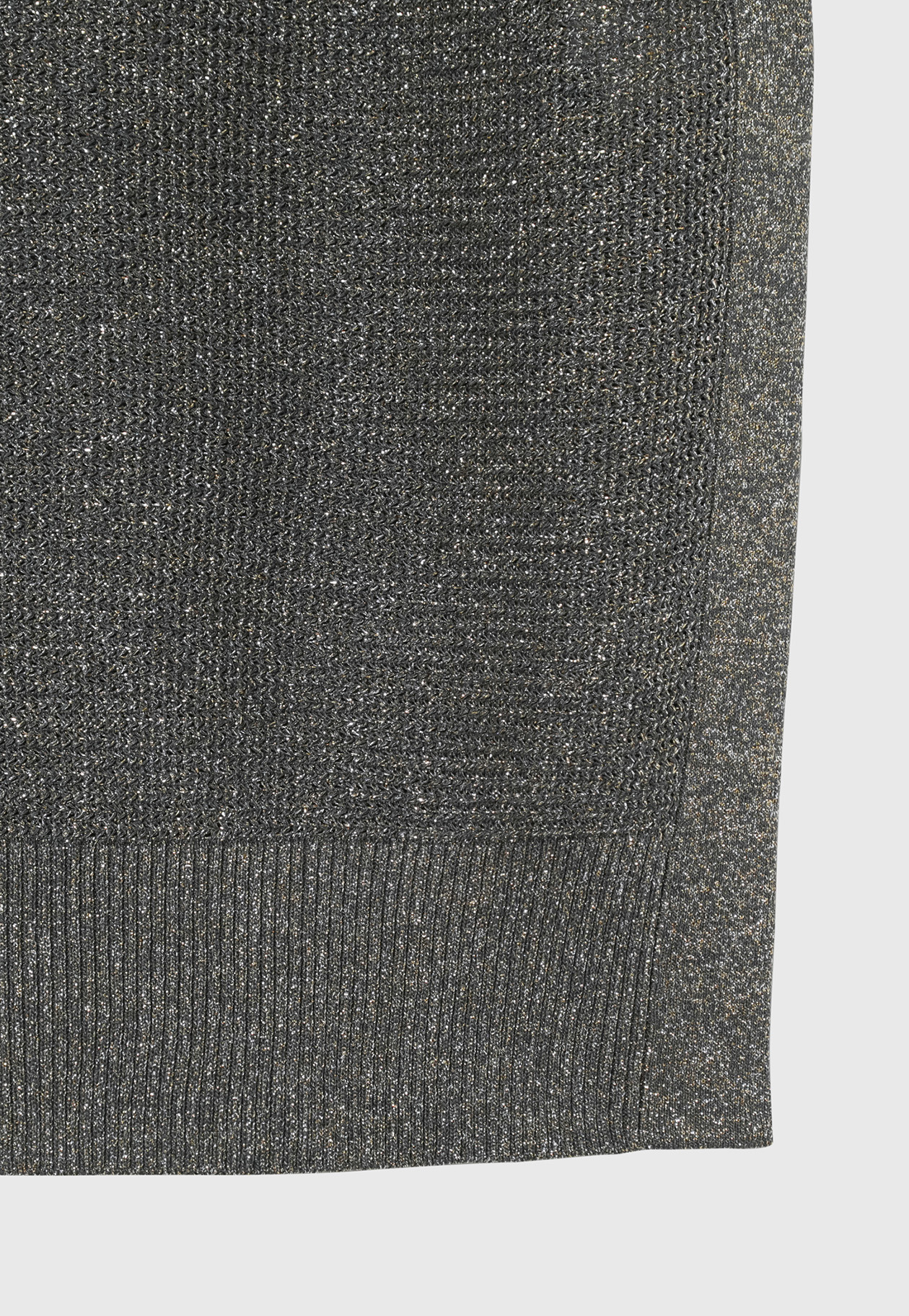 VISCOSE LAME SLEEVELESS TOPS / ヴィスコースラメスリーブレストップス 詳細画像 Gray 4