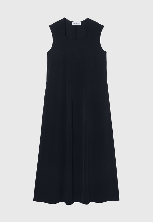 TRIACETATE JERSEY DRESS / トリアセテートジャージードレス 詳細画像 Navy 1