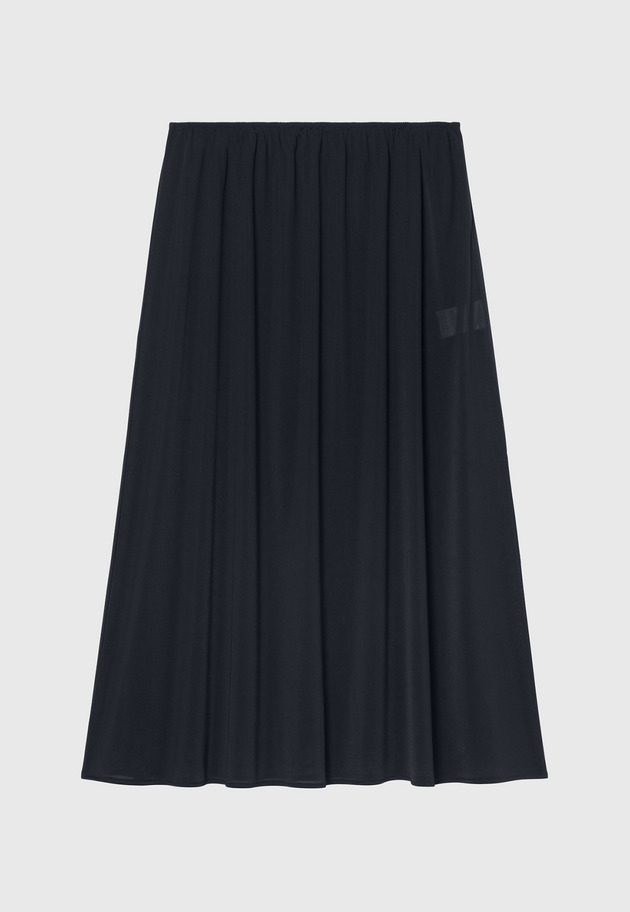 TRIACETATE JERSEY DRESS / トリアセテートジャージードレス 詳細画像 Navy 3