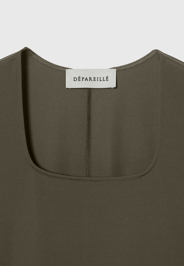 TRIACETATE JERSEY DRESS / トリアセテートジャージードレス 詳細画像 G.BE 3