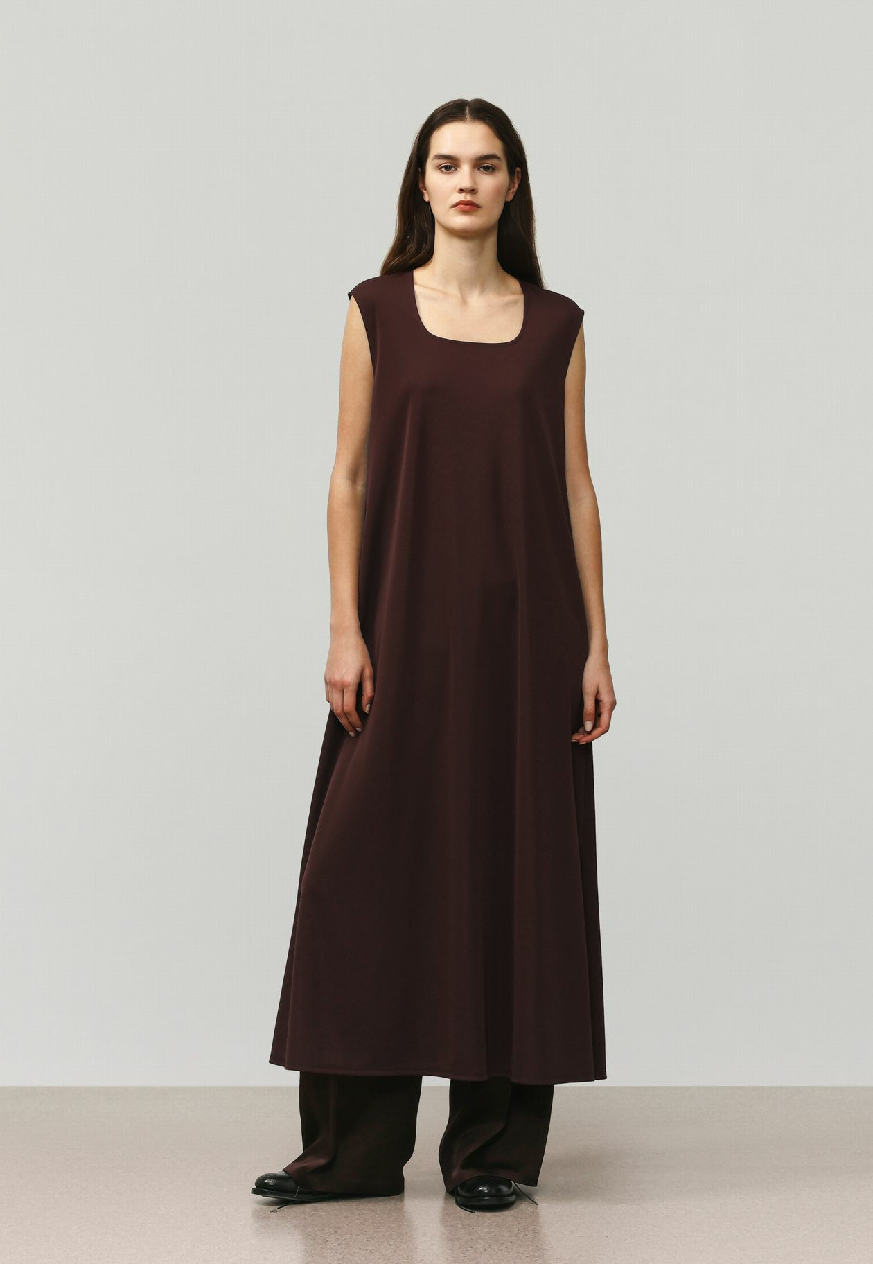 TRIACETATE JERSEY DRESS / トリアセテートジャージードレス 詳細画像 Brd 1