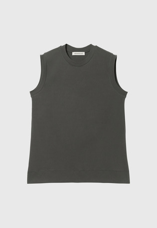 SMOOTH NO SLEEVE T SHIRT / スムースノースリーブTシャツ