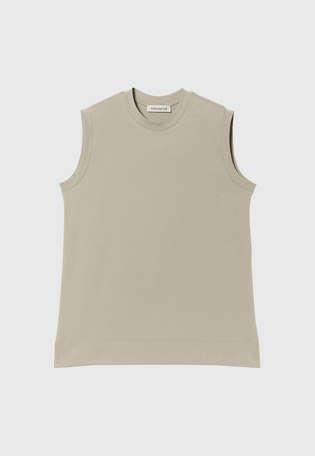 SMOOTH NO SLEEVE T SHIRT / スムースノースリーブTシャツ