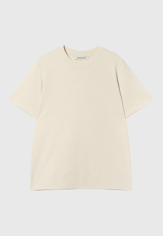 SMOOTH SHORT SLEEVE T SHIRT / スムースショートスリーブTシャツ 詳細画像 Beige 1