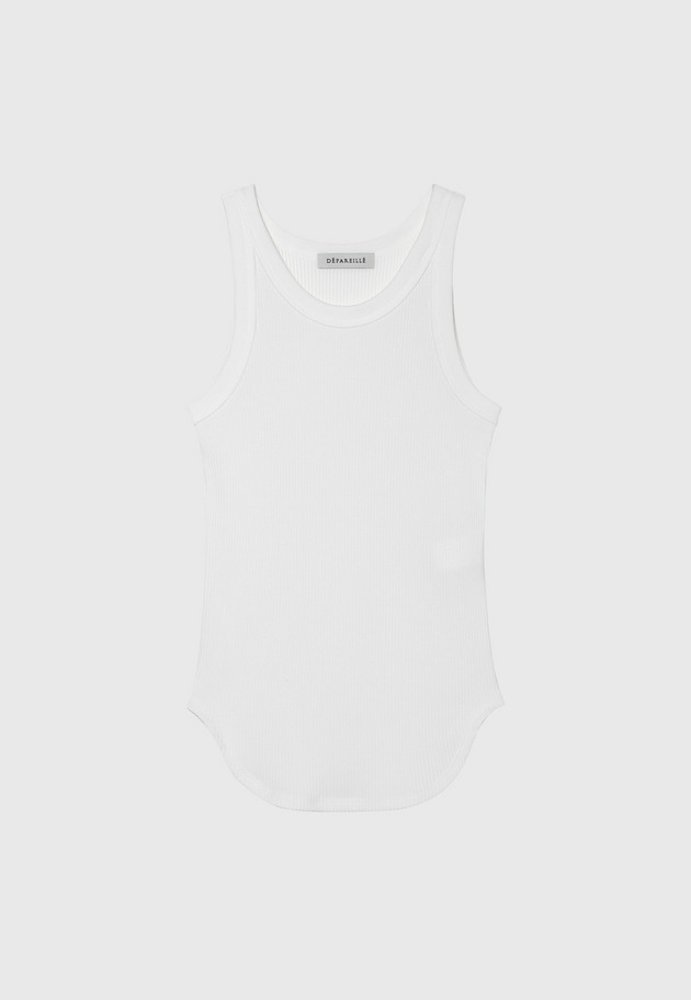 ORGANIC COTTON RIB TANK TOP / オーガニックコットンリブタンクトップ 詳細画像 OW 1