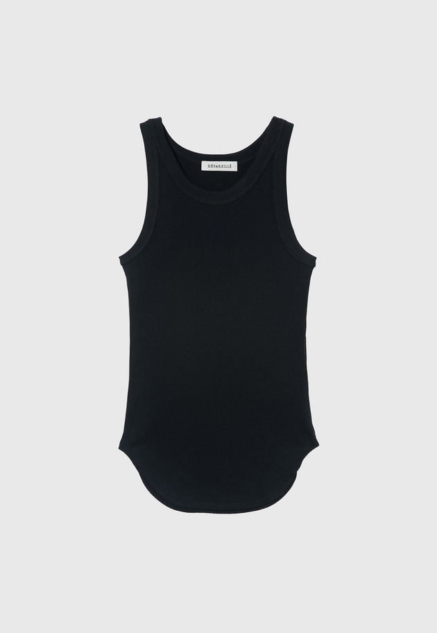 ORGANIC COTTON RIB TANK TOP / オーガニックコットンリブタンクトップ 詳細画像 Navy 1