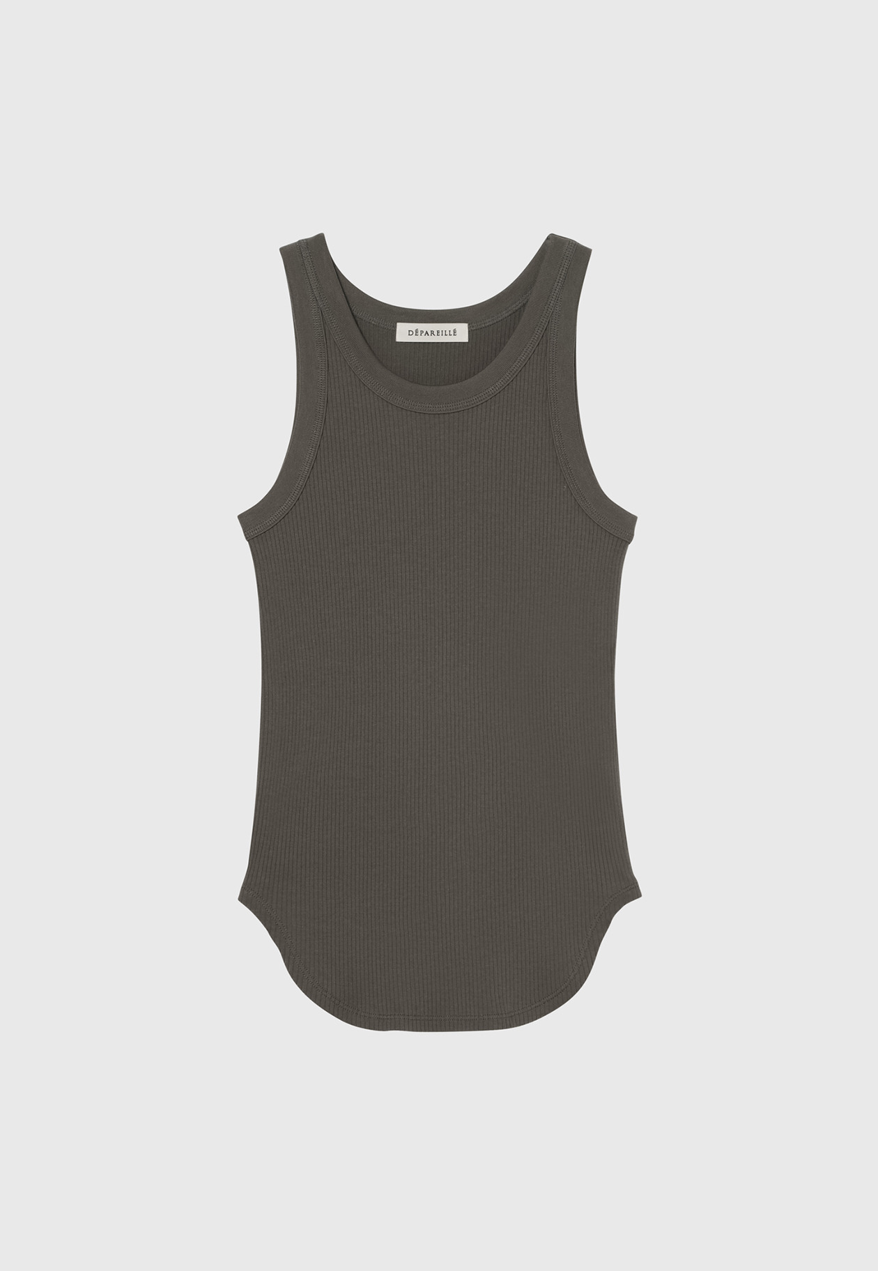 ORGANIC COTTON RIB TANK TOP / オーガニックコットンリブタンクトップ 詳細画像 Chcl 1