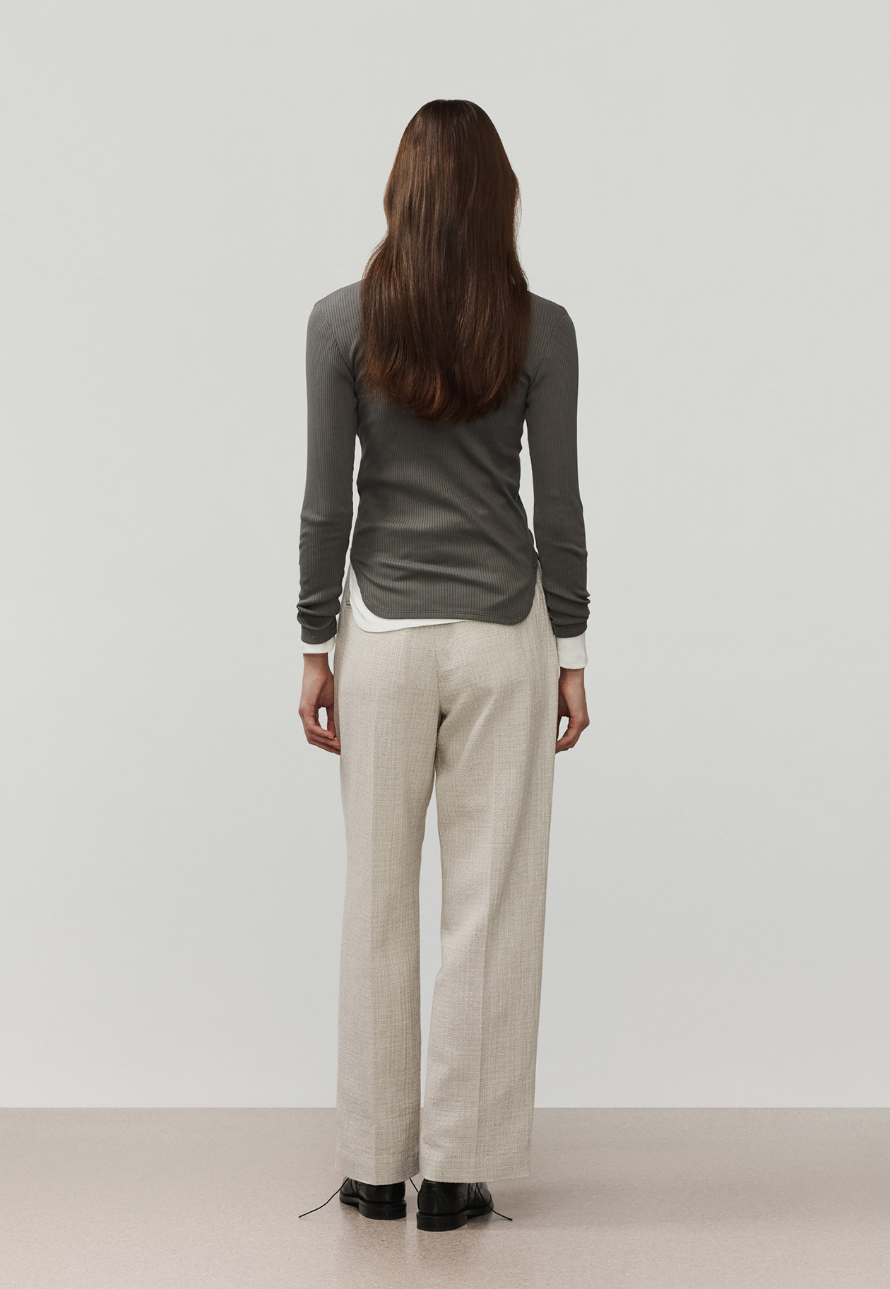 ORGANIC COTTON RIB HENRY NECK / オーガニックコットンリブヘンリーネック 詳細画像 Chcl 3