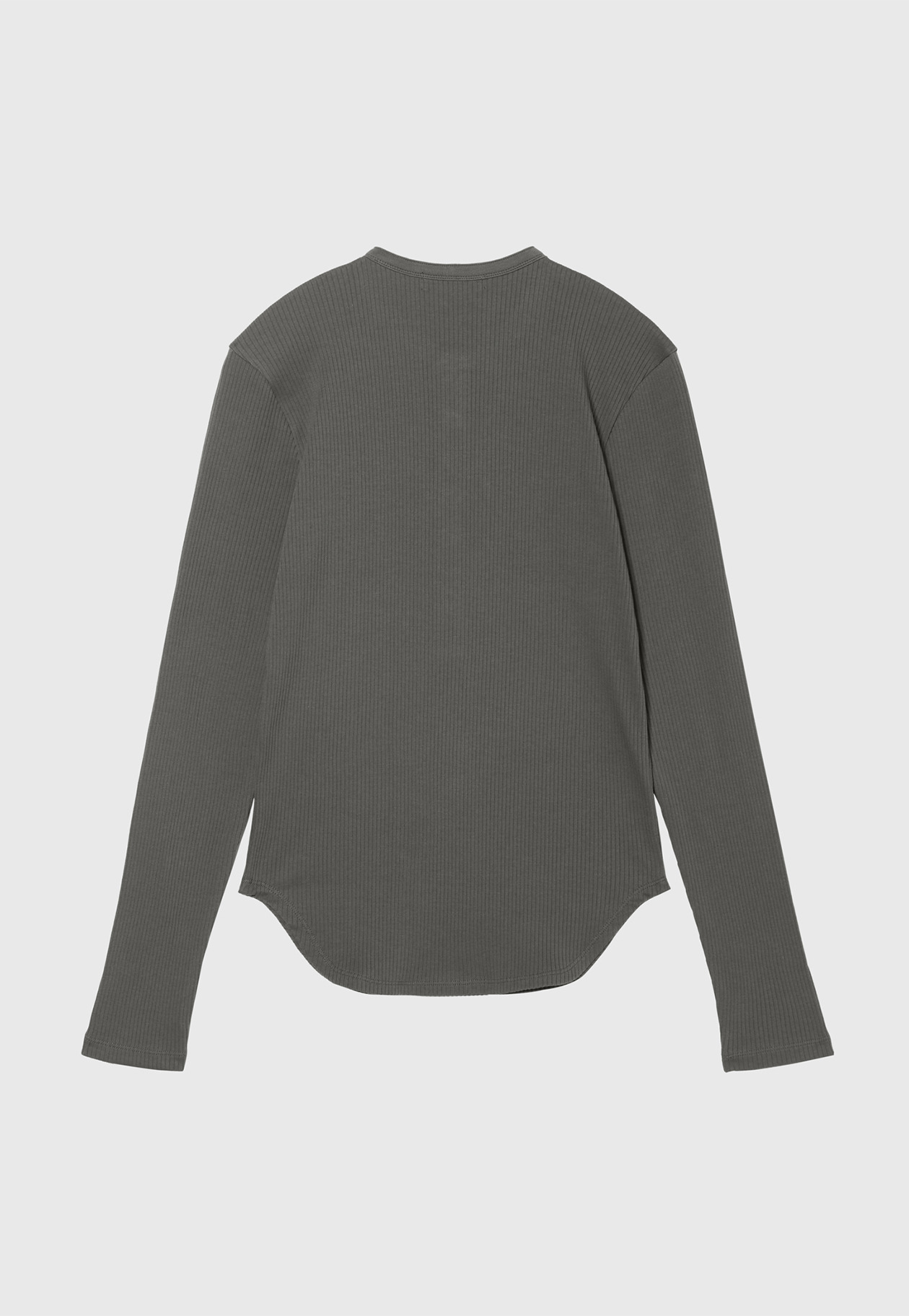 ORGANIC COTTON RIB HENRY NECK / オーガニックコットンリブヘンリーネック 詳細画像 Chcl 5