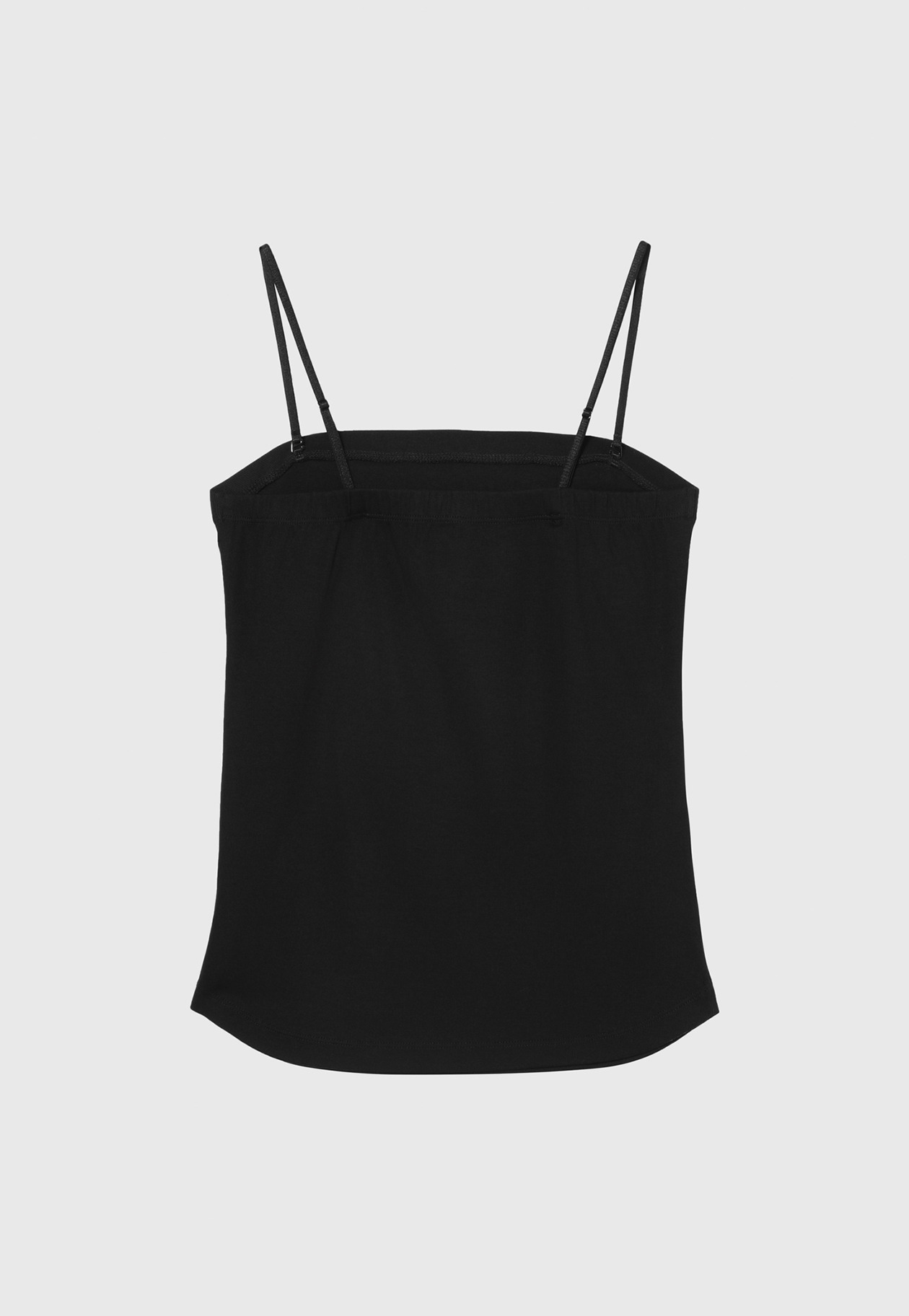 SPANDEX JERSEY BARE TOP / スパンデックスジャージーベアトップ 詳細画像 Black 2