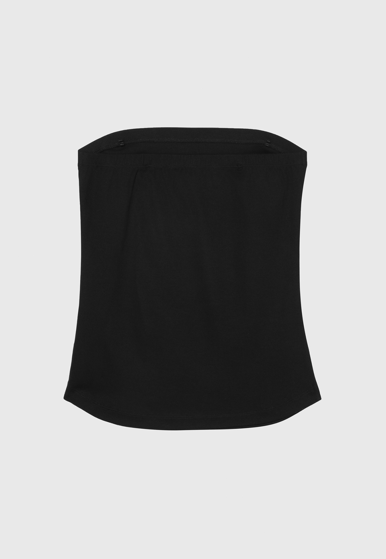 SPANDEX JERSEY BARE TOP / スパンデックスジャージーベアトップ 詳細画像 Black 4