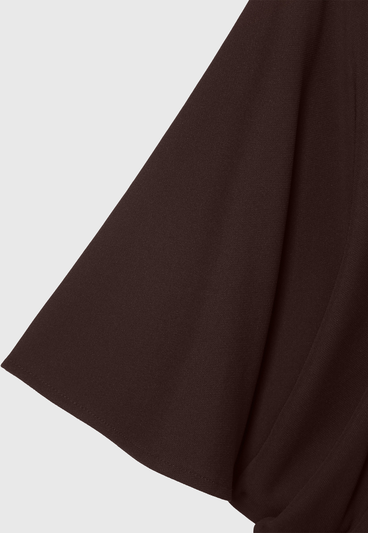 TRIACETATE JERSEY ASYMMETRY TOPS / トリアセテートジャージーアシンメトリートップス 詳細画像 Brd 5