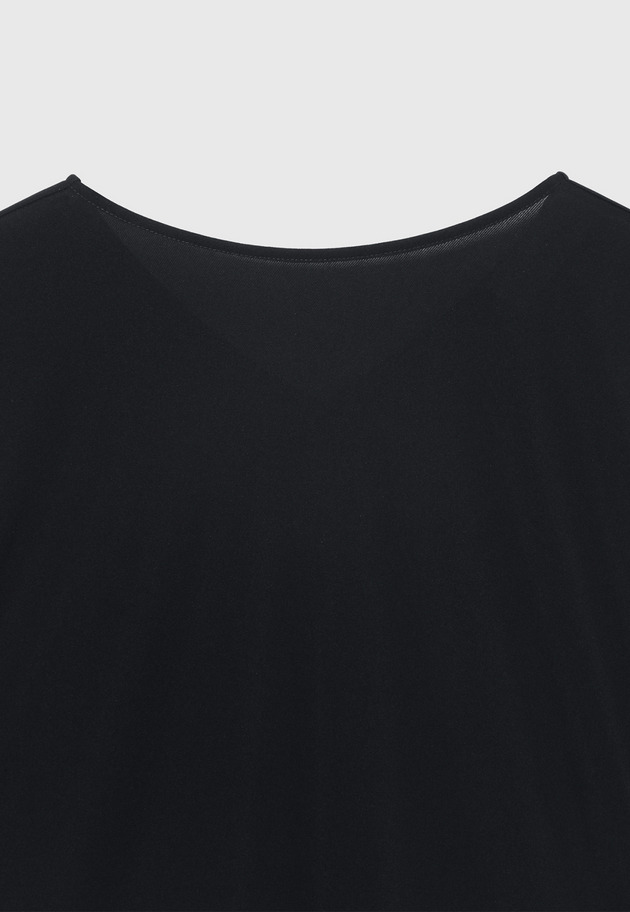 TRIACETATE JERSEY BIG TEE / トリアセテートジャージービッグT 詳細画像 Navy 3