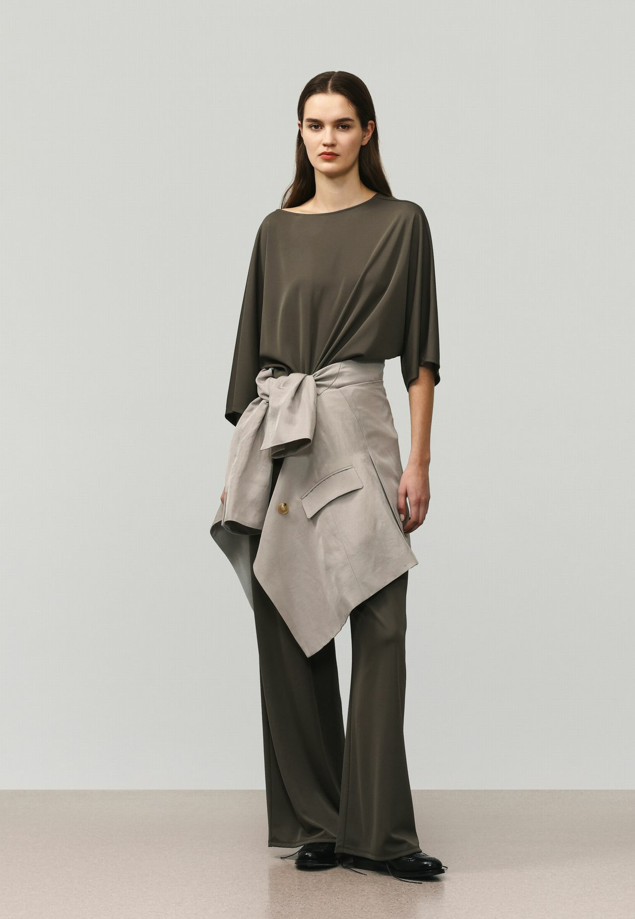 TRIACETATE JERSEY BIG TEE / トリアセテートジャージービッグT 詳細画像 G.BE 1