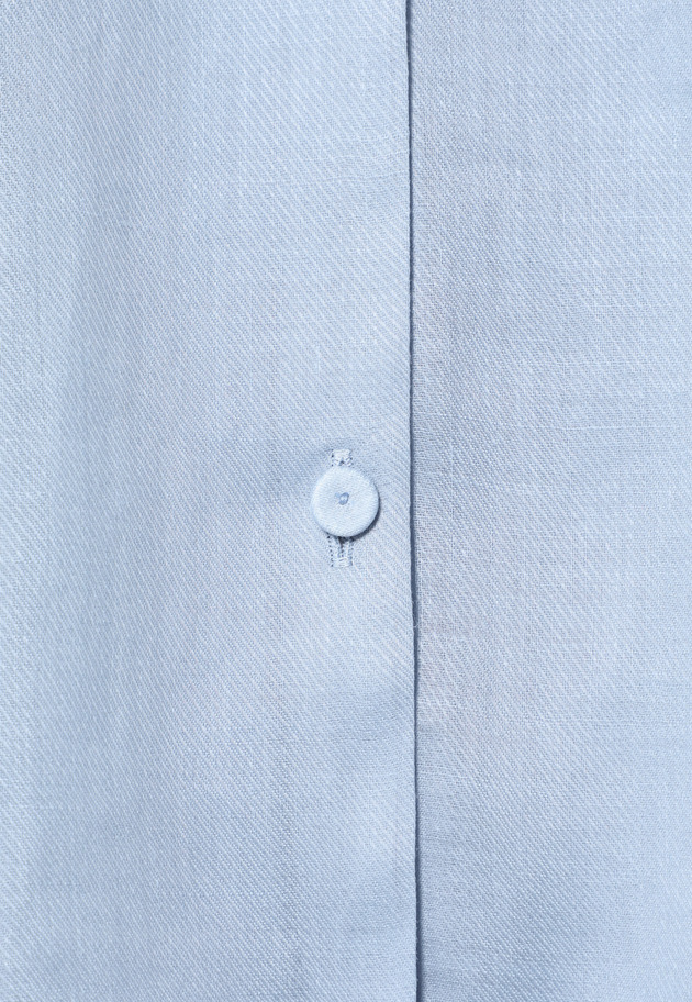 RAMIE TWILL RUFFLE BLOUSE 詳細画像 Sax 6