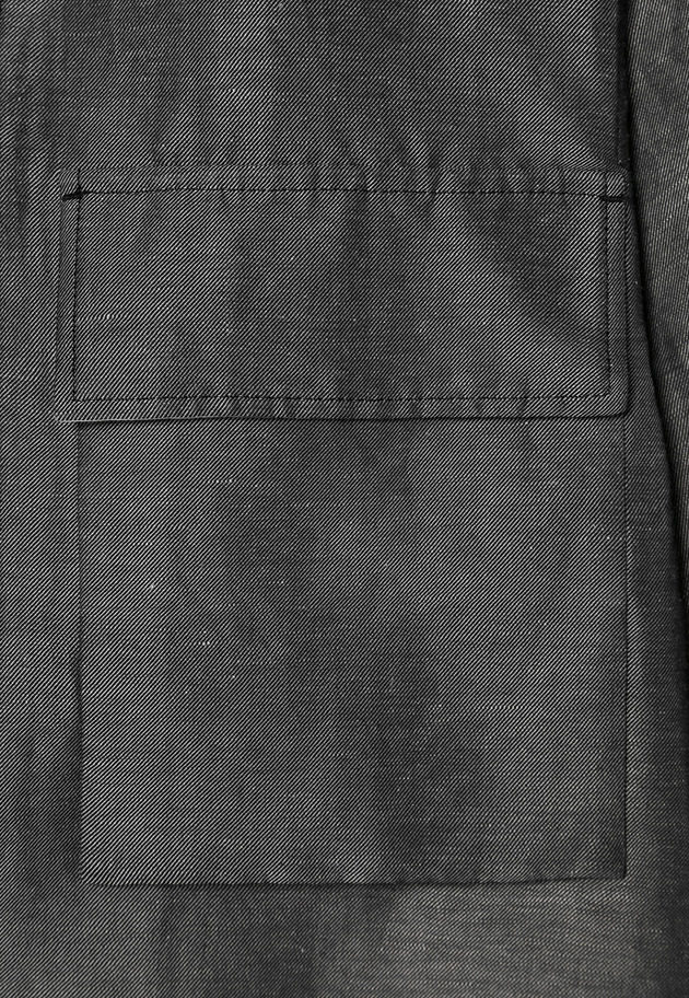 SILK LINEN SHORT SLEEVE JACKET 詳細画像 Navy 10