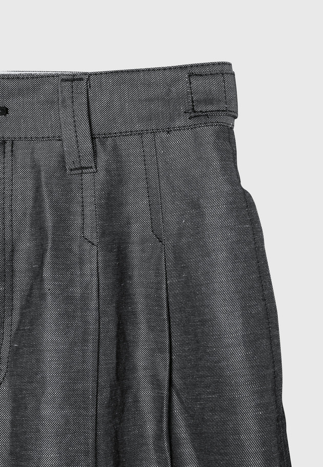 SILK LINEN TWILL PANTS 詳細画像 Navy 8