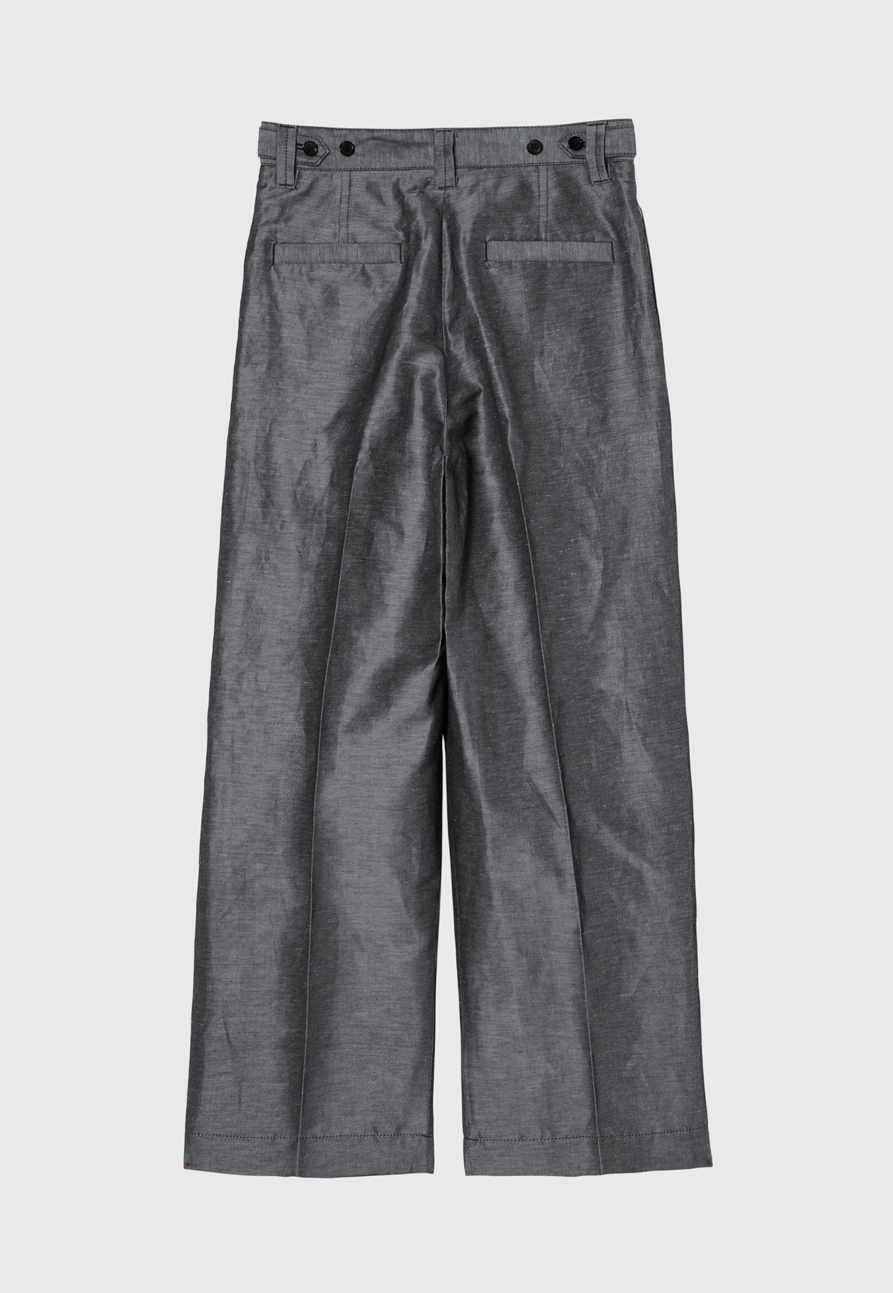 SILK LINEN TWILL PANTS 詳細画像 Navy 6