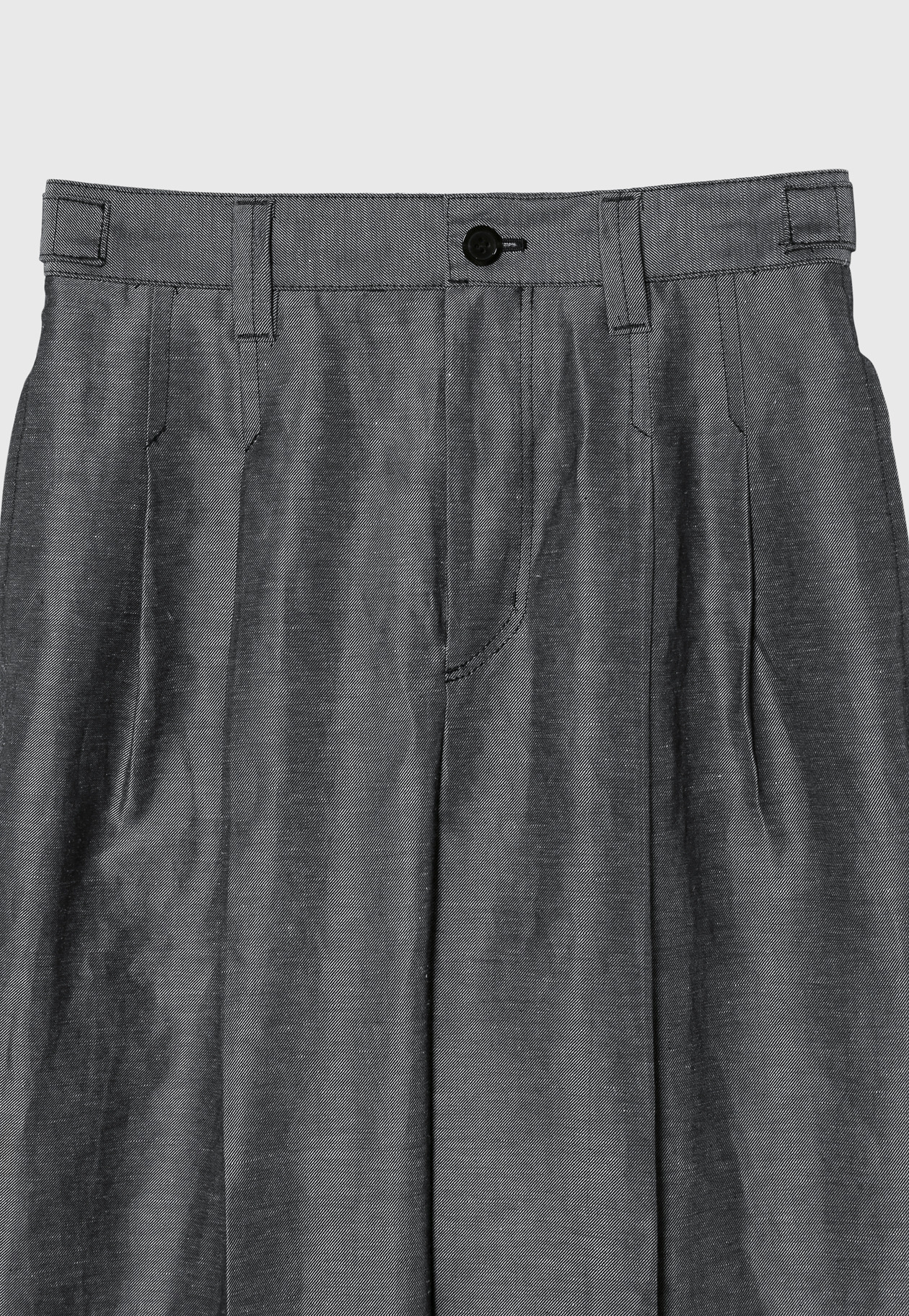 SILK LINEN TWILL PANTS 詳細画像 Navy 7