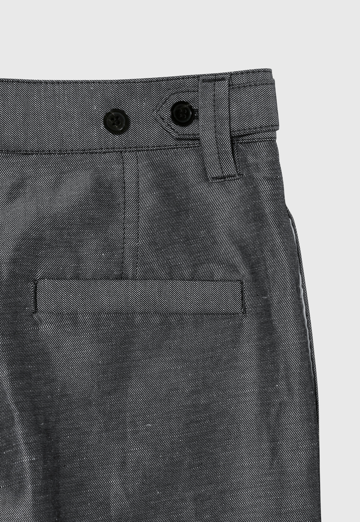 SILK LINEN TWILL PANTS 詳細画像 Navy 9