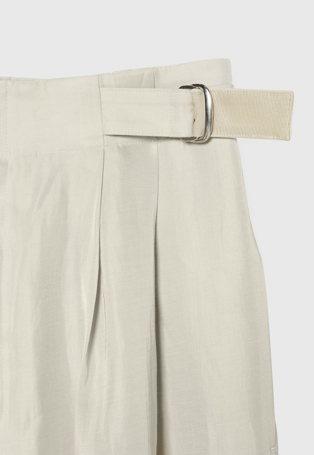 TRIACETATE LINEN 2TUCK PANTS 詳細画像 Beige 5