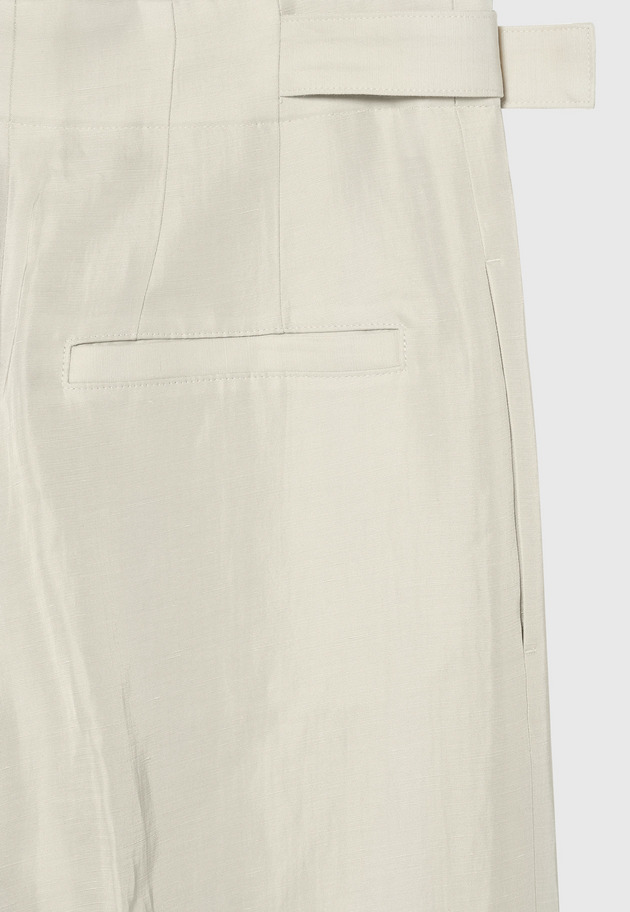 TRIACETATE LINEN 2TUCK PANTS 詳細画像 Beige 6