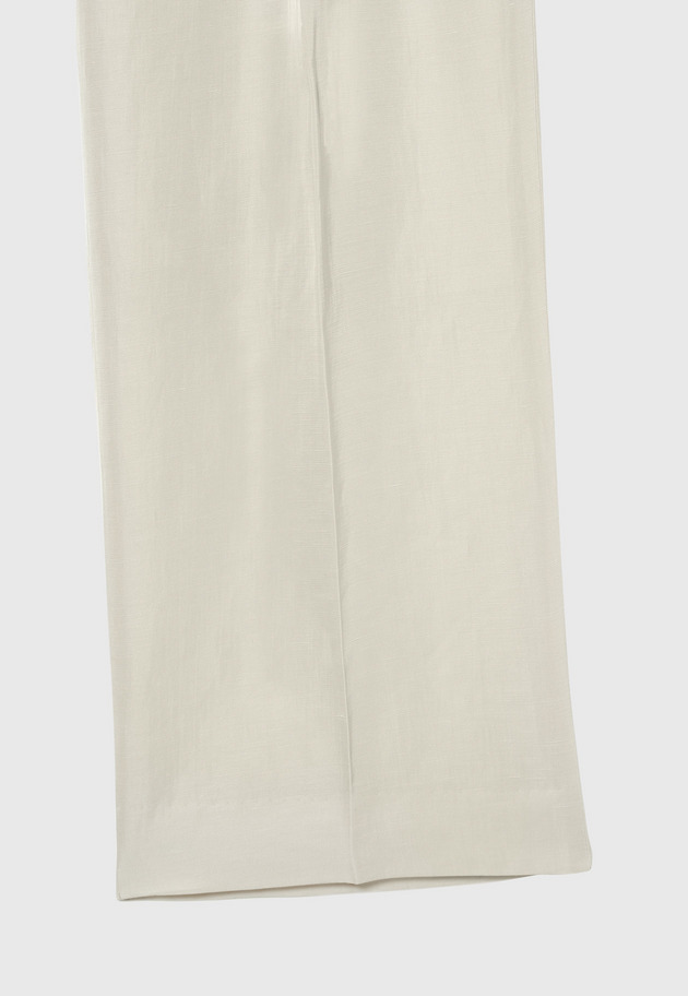 TRIACETATE LINEN 2TUCK PANTS 詳細画像 Beige 7