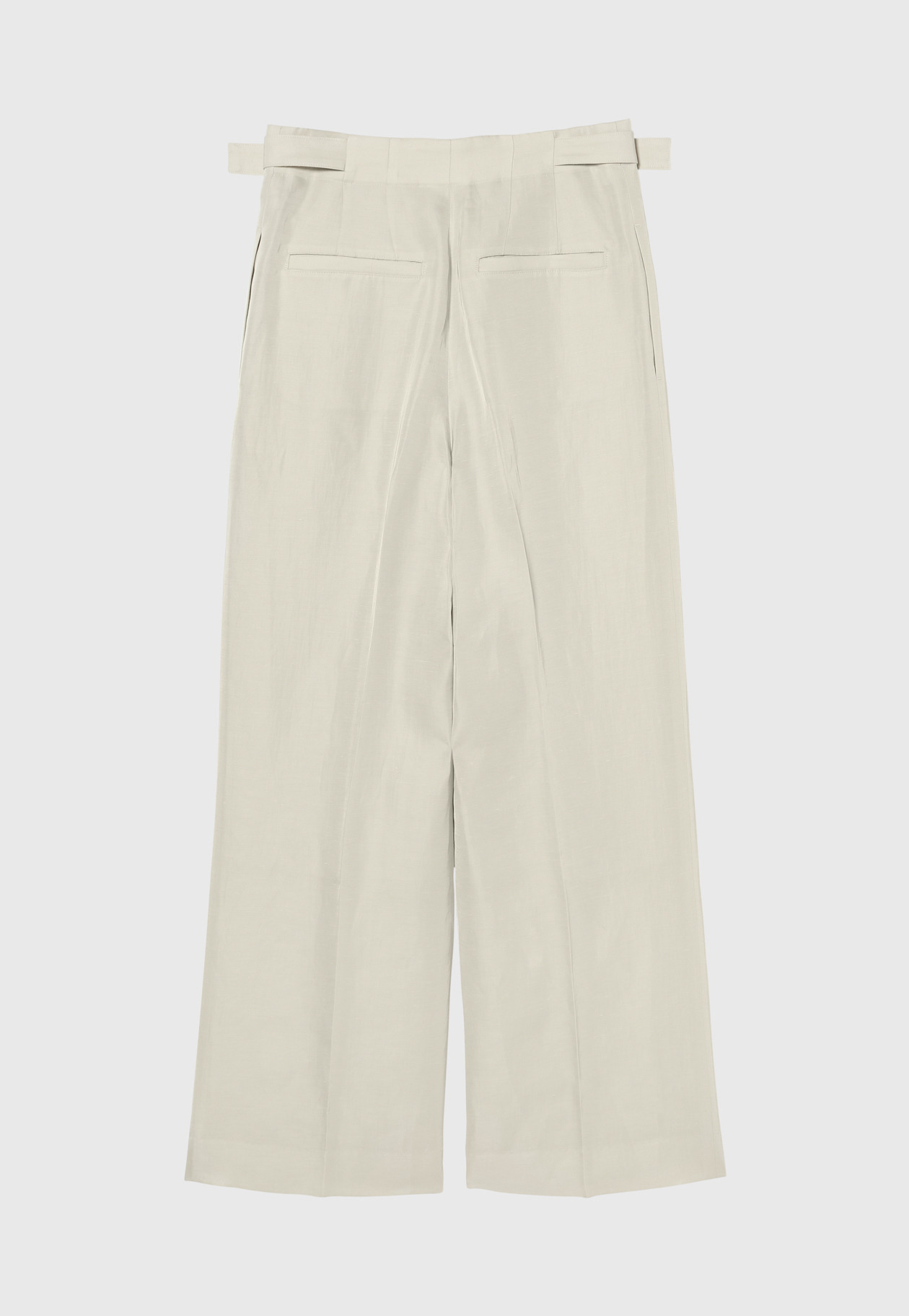 TRIACETATE LINEN 2TUCK PANTS 詳細画像 Beige 3