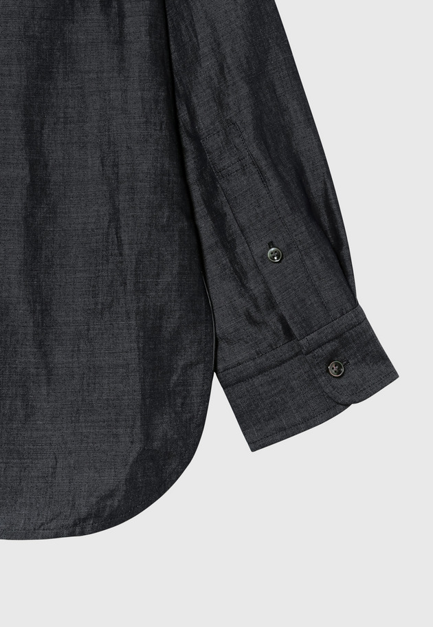 DENIM BOW SHIRT 詳細画像 Navy 10