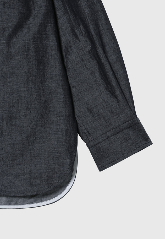 DENIM BOW SHIRT 詳細画像 Navy 9