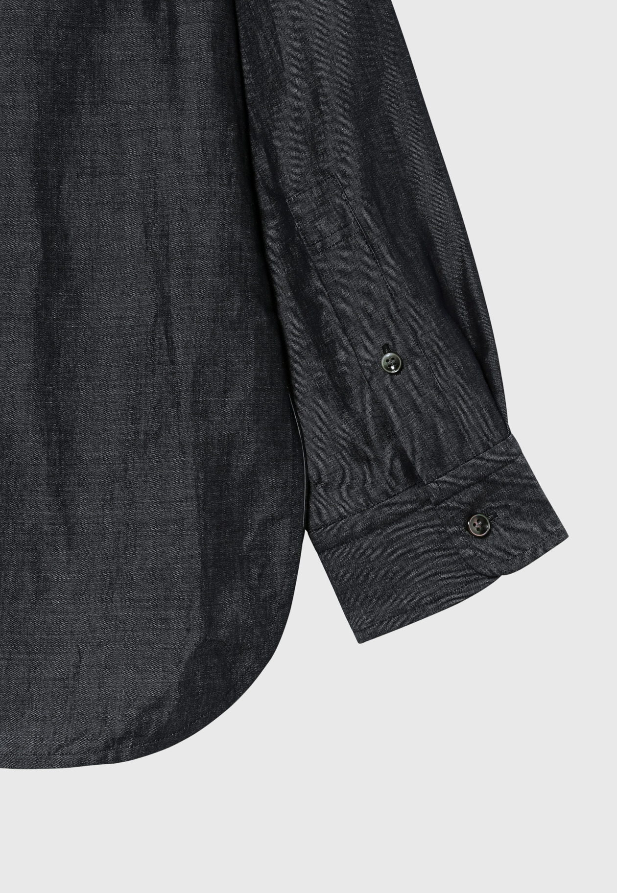 DENIM BOW SHIRT 詳細画像 Navy 10