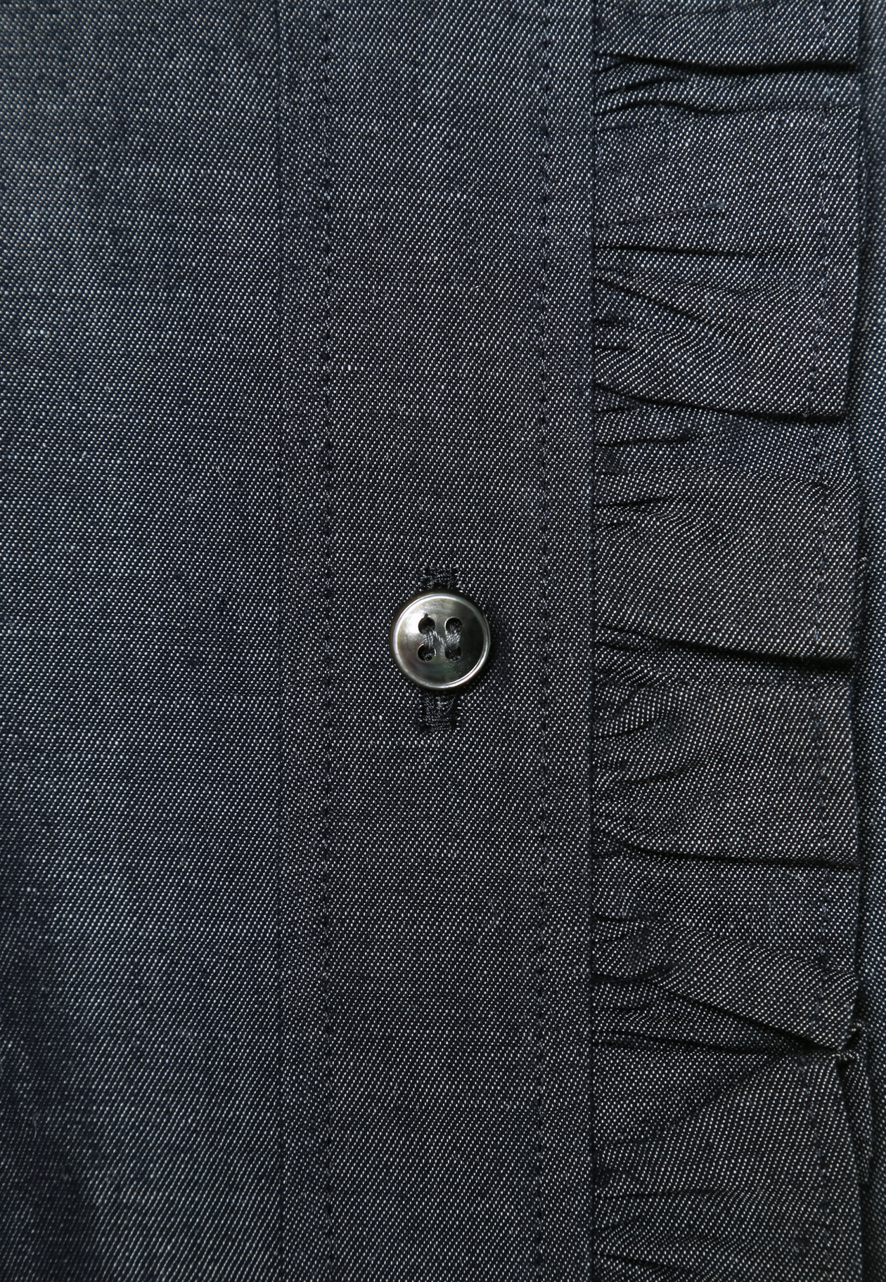 DENIM BOW SHIRT 詳細画像 Navy 11
