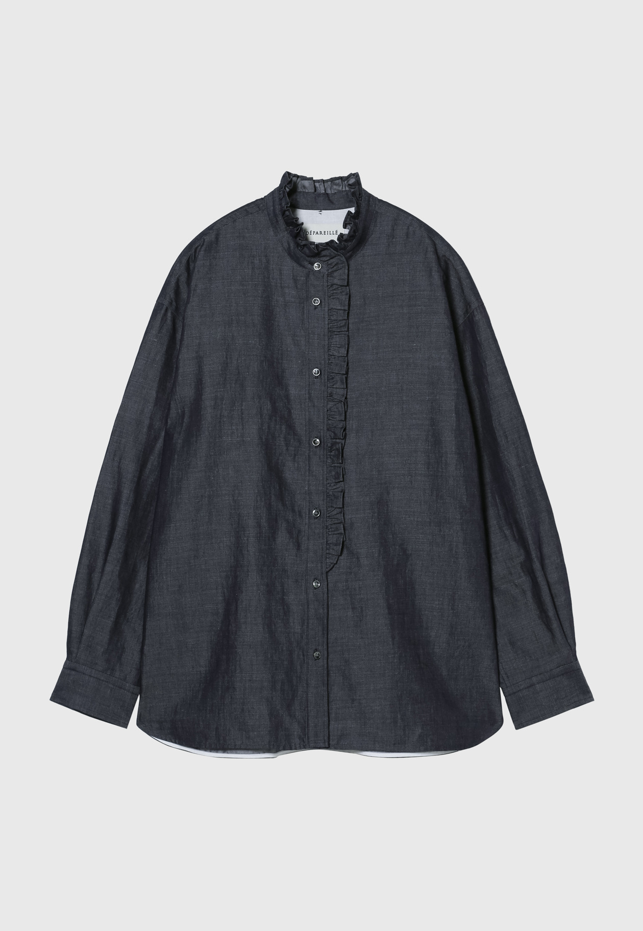 DENIM BOW SHIRT 詳細画像 Navy 6