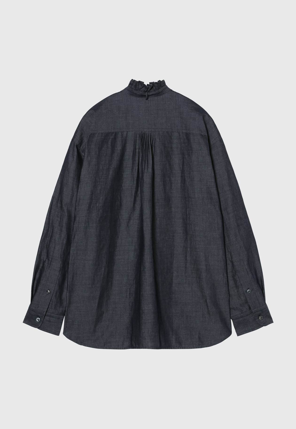 DENIM BOW SHIRT 詳細画像 Navy 7