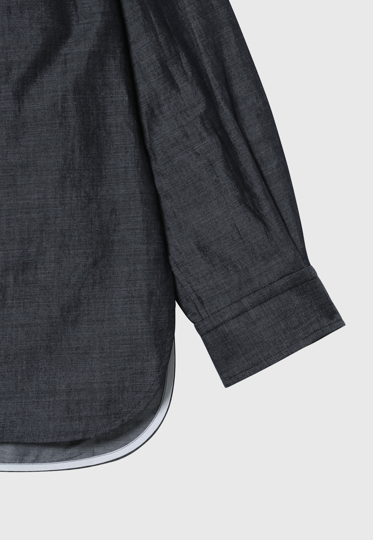 DENIM BOW SHIRT 詳細画像 Navy 9