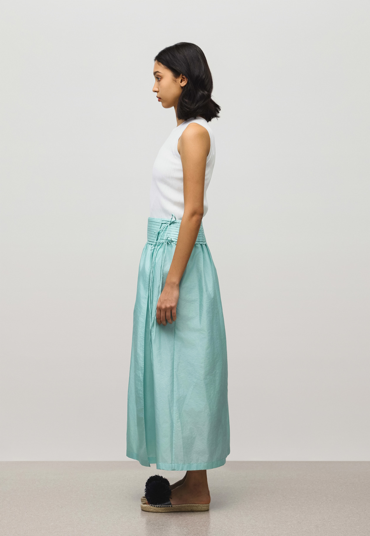 COTTON NO SLEEVE 詳細画像 White 2