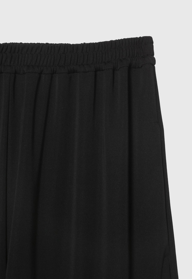 TRIACETATE JERSEY WIDE PANTS 詳細画像 Black 7