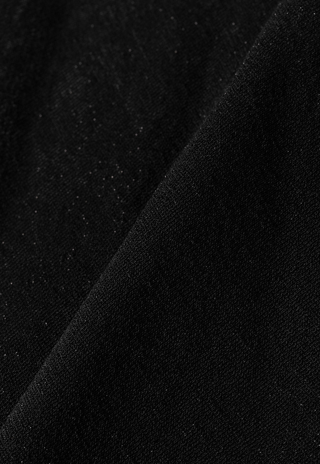 LAME DOLMAN CREW NECK KNIT / ラメドルマンクルーネックニット 詳細画像 Black 2