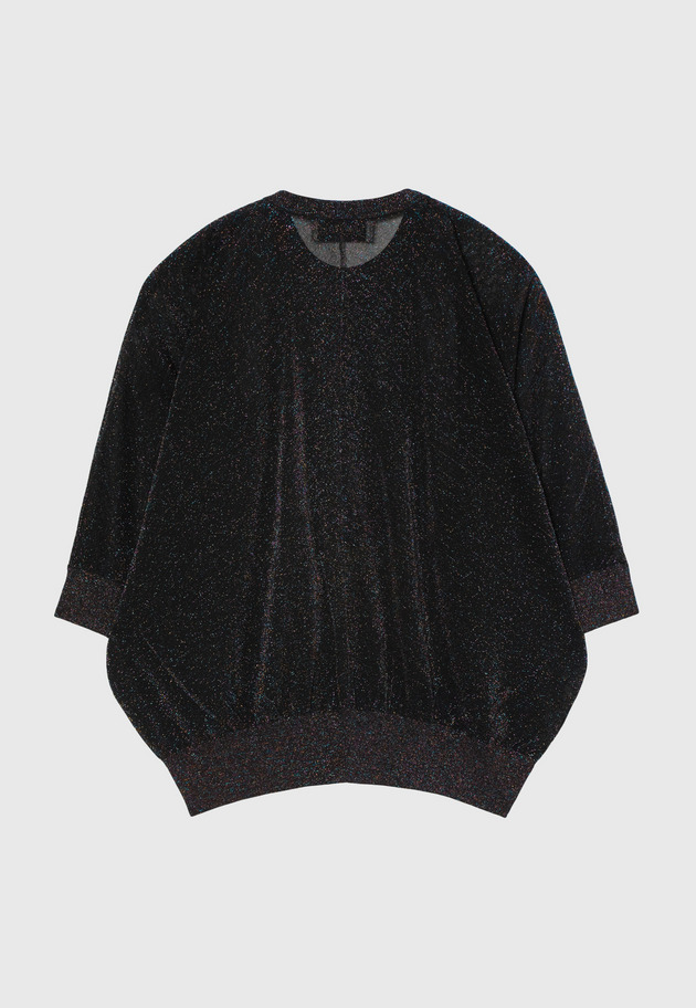 LAME DOLMAN CREW NECK KNIT / ラメドルマンクルーネックニット 詳細画像 Brd 2