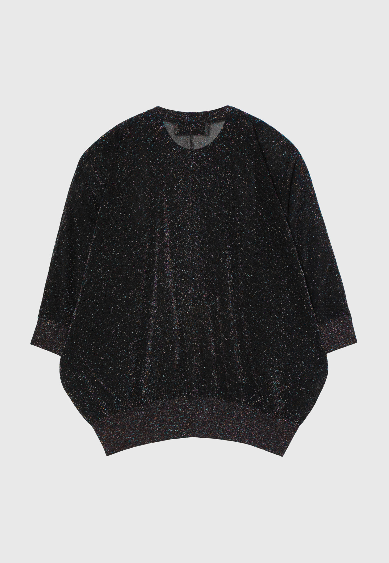 LAME DOLMAN CREW NECK KNIT / ラメドルマンクルーネックニット 詳細画像 Brd 2